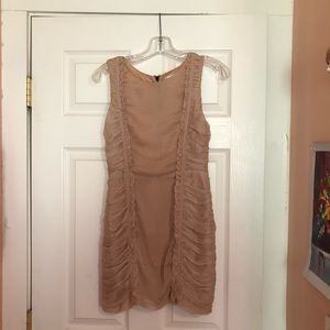 Nude body con dress